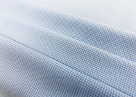 노동자 파란 체크를 위해 분명히 뜨개질을 하는 100%년 폴리에스테 셔츠 직물 날실