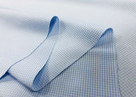 노동자 파란 체크를 위해 분명히 뜨개질을 하는 100%년 폴리에스테 셔츠 직물 날실