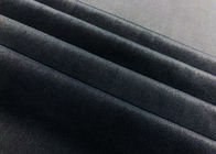 160cm 탄력 있는 내복 안대기 직물 검정 200GSM 85% 폴리에스테 뜨개질을 하기