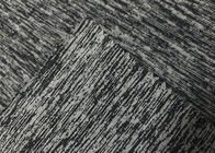 180GSM 요가 착용 Heather 회색을 위한 신축성이 있는 92% 폴리에스테 날실 씨실 뜨개질을 하는 직물
