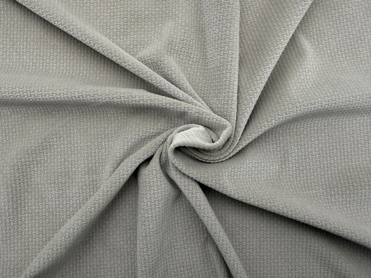 210~280gm 마이크로 엘라틱 벨벳 폴리에스터 천 드레스를 위한 완벽한