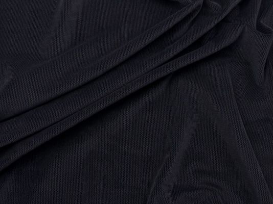 210~280gm 마이크로 엘라틱 벨벳 폴리에스터 천 드레스를 위한 완벽한