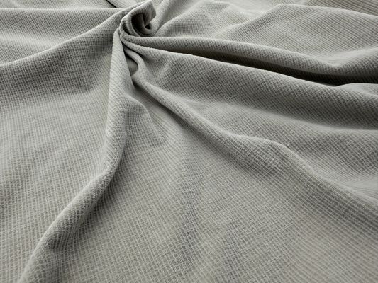 210~280gm 마이크로 엘라틱 벨벳 폴리에스터 천 드레스를 위한 완벽한